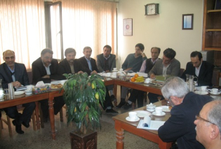 The IUT President meeting  in the department-Winter 2014