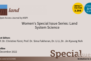 Women's Special Issue Series: Land System Science